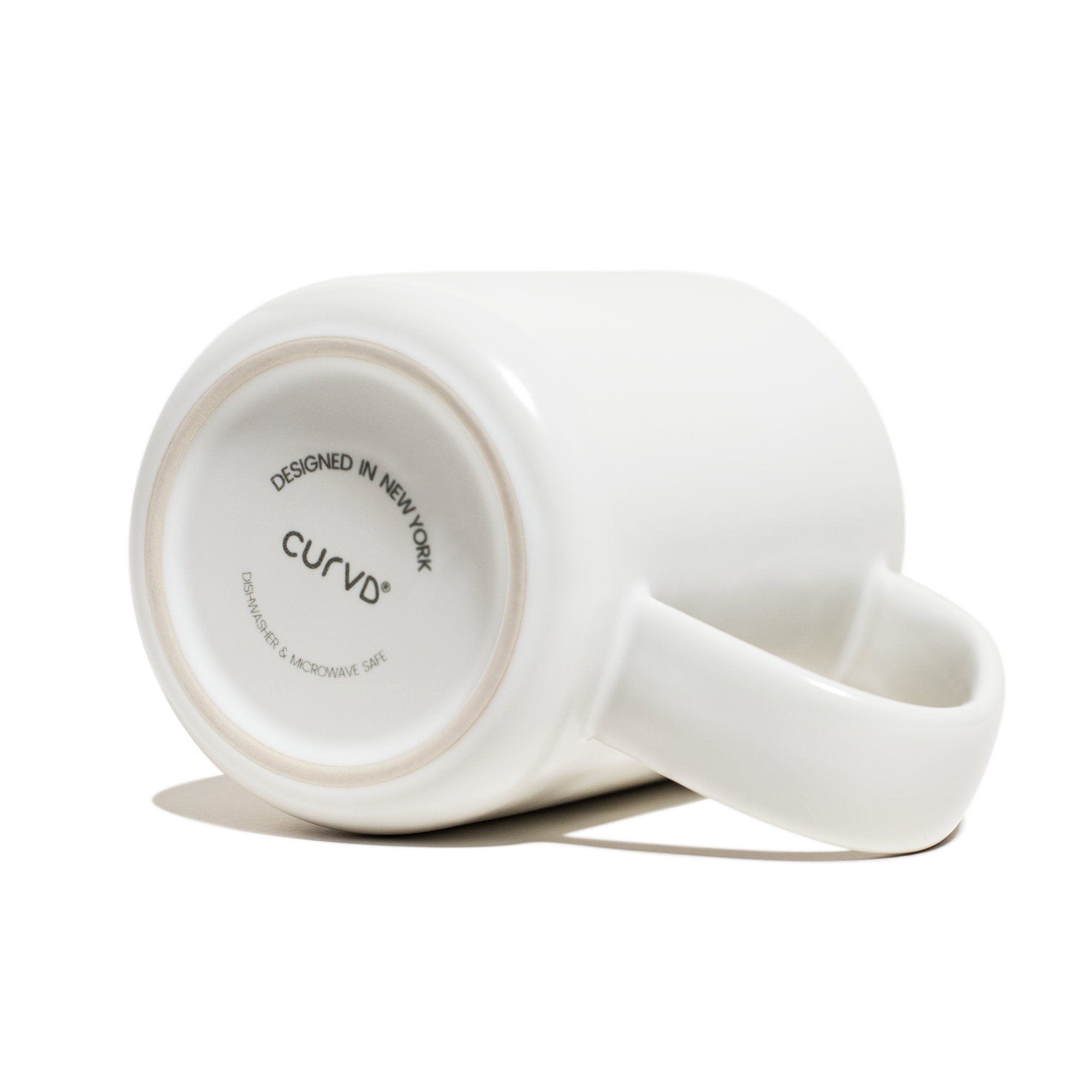 CURVD 18 oz Mug - Cloud White